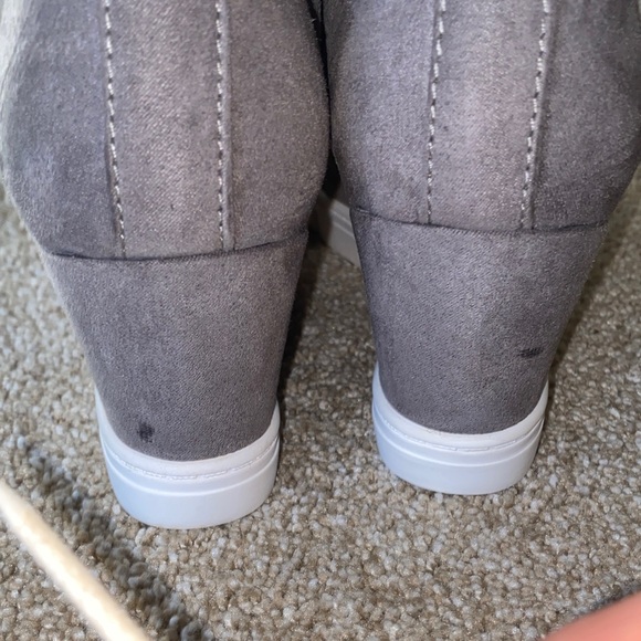 Linea Paolo gray Wedge Sneakers size 71/2M - Picture 5 of 12